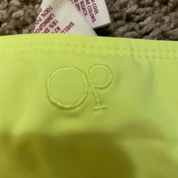 Neon yellow bikini with push-up padded top. NWT - Picture 8 of 10